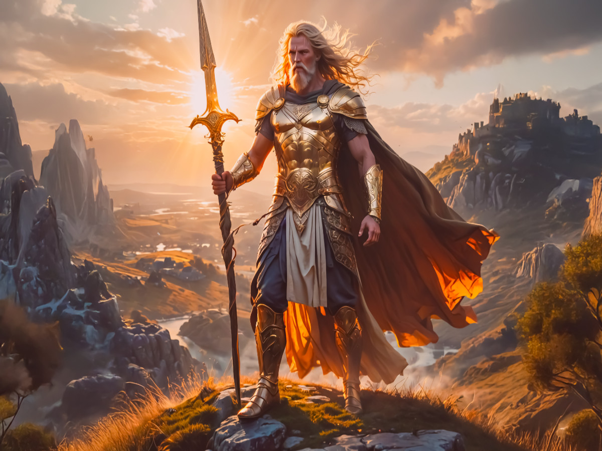 Lugh, Lichtbringer und Meister aller Künste
