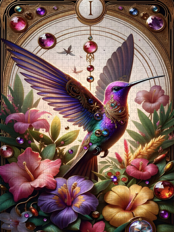 Flügelschlag des Kolibris