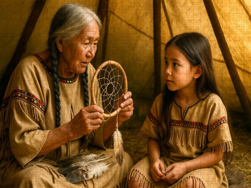 Weberin der Erinnerung - Spiritualität der Indianer