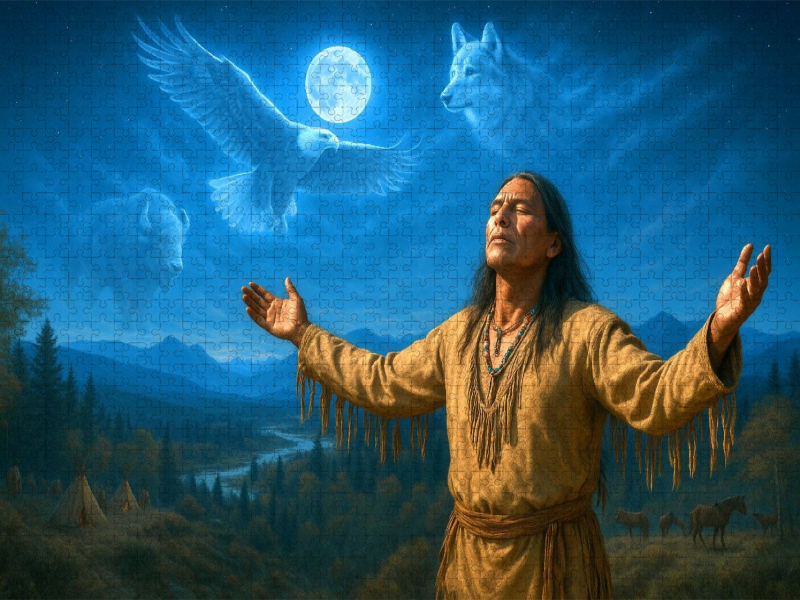 Krafttier Reise - Spiritualität der Indianer