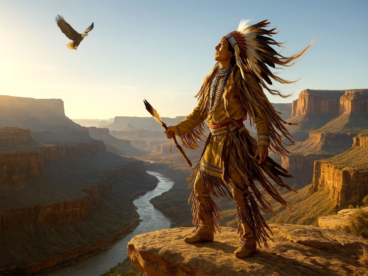 Der Ruf des Adlers - Spiritualität der Indianer