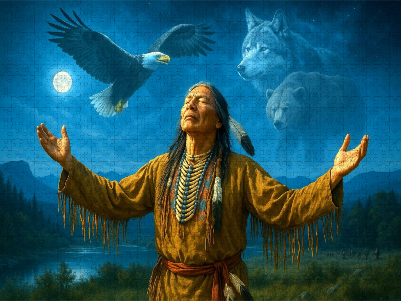 Spirituelle indianische Reise