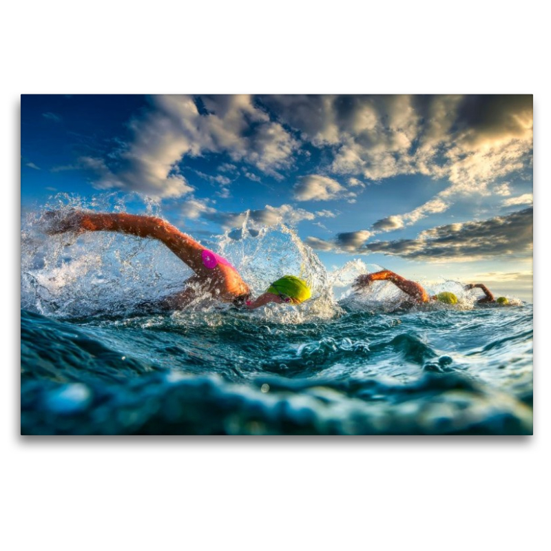 Der Triathlon hat begonnen