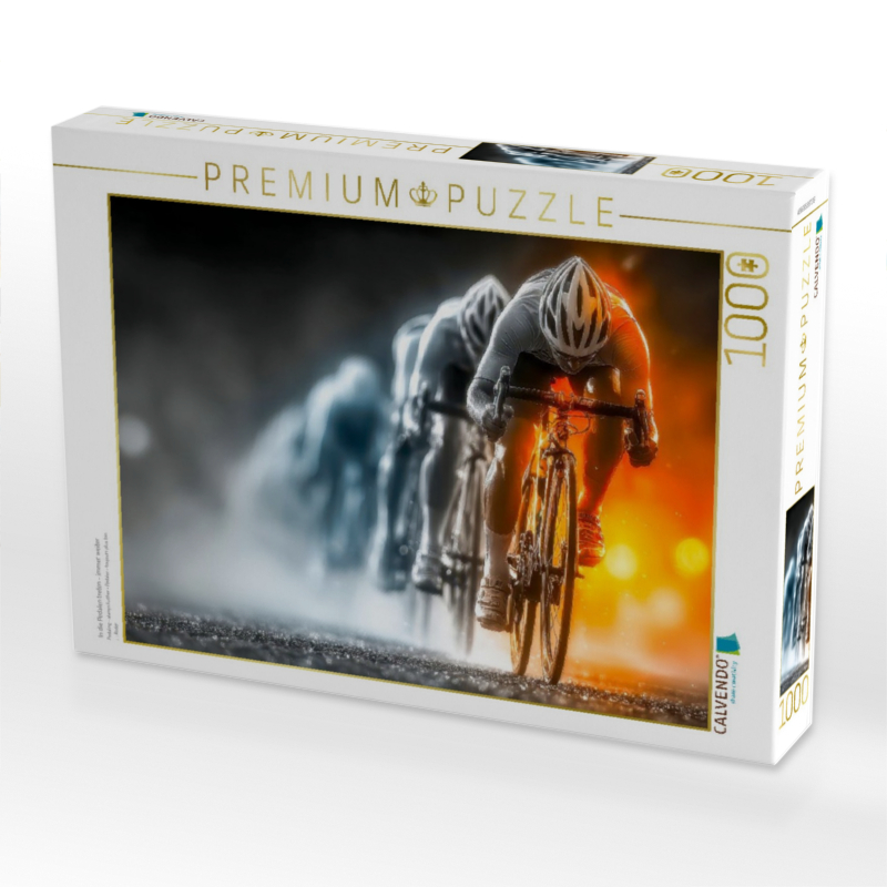 In die Pedalen treten - immer weiter