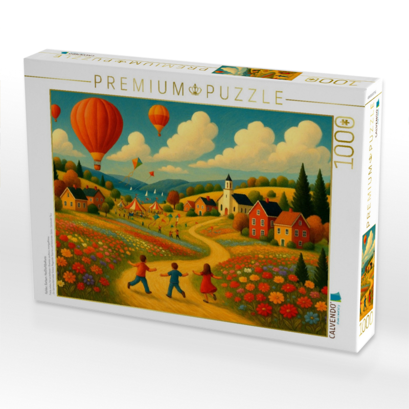 Felder, Farben, Heißluftballons