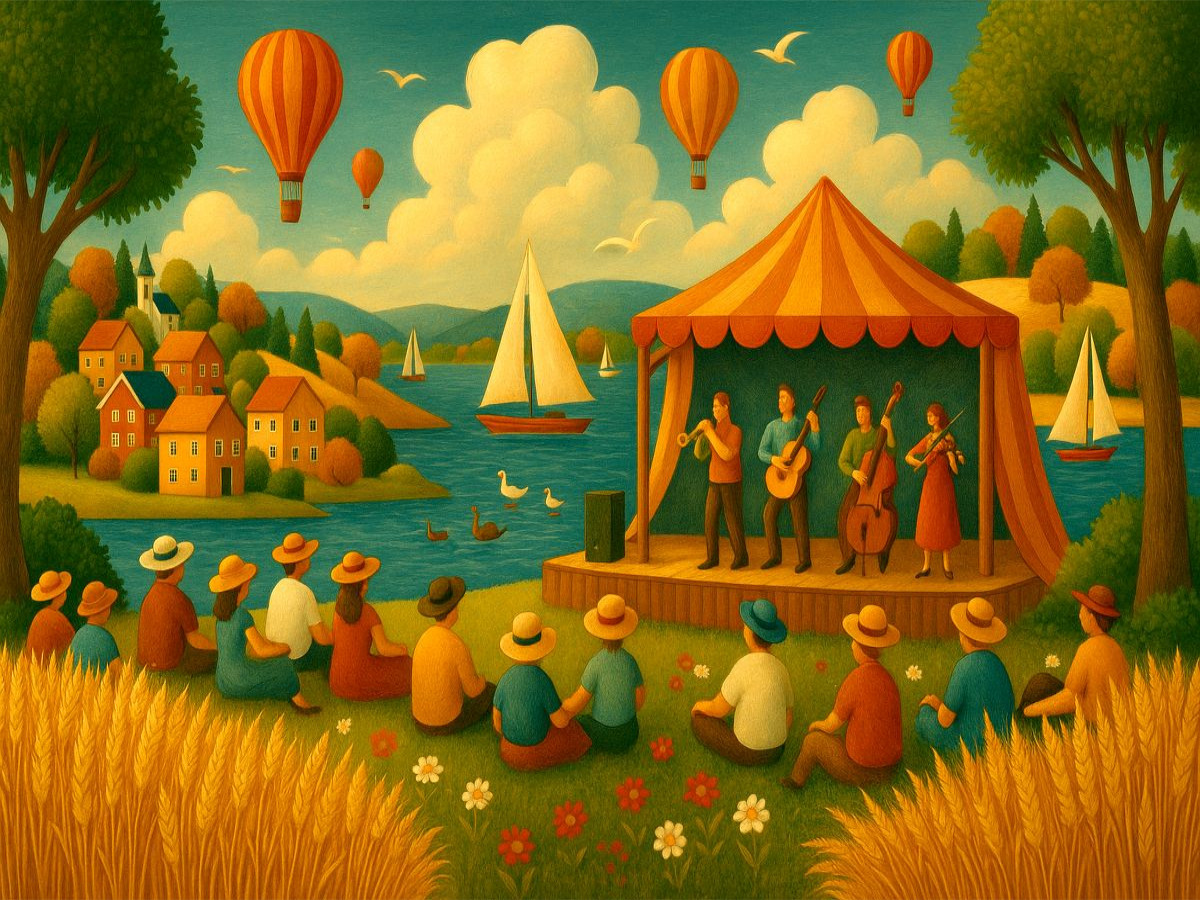 Sommerfest am Wasser