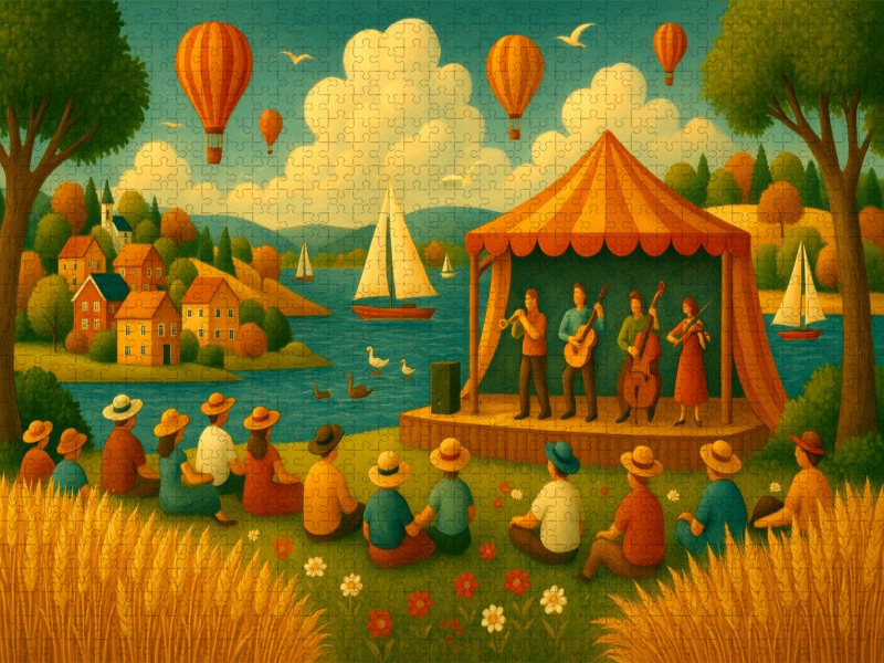 Sommerfest am Wasser