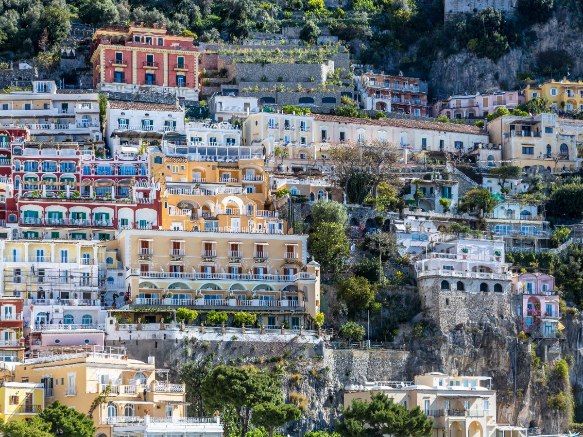 POSITANO Architektur im Hang