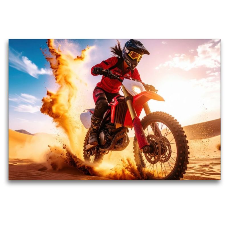 Ein Motiv aus dem Kalender Wüstenabenteuer - Spektakuläre Moto-Rallys