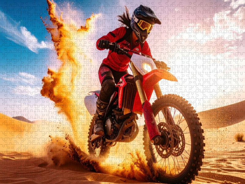 Ein Motiv aus dem Kalender Wüstenabenteuer - Spektakuläre Moto-Rallys