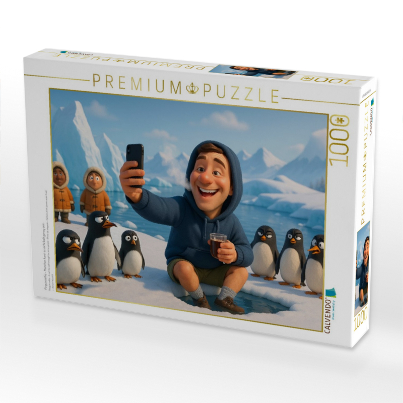 Pinguinselfie - Manchen kann es nicht kalt genug sein