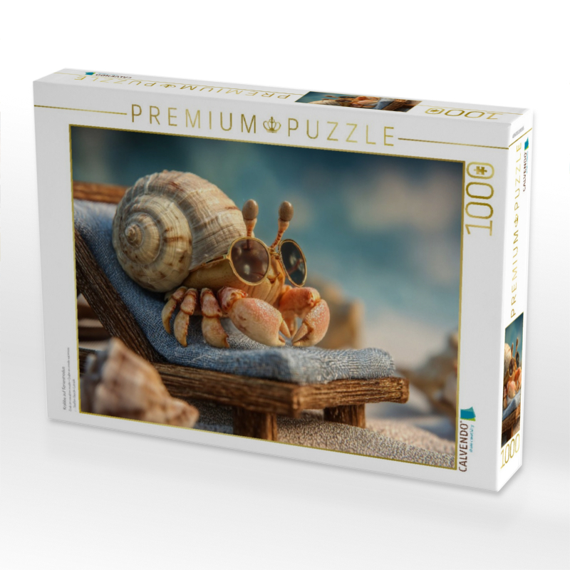 Krabbe auf Ferienmodus