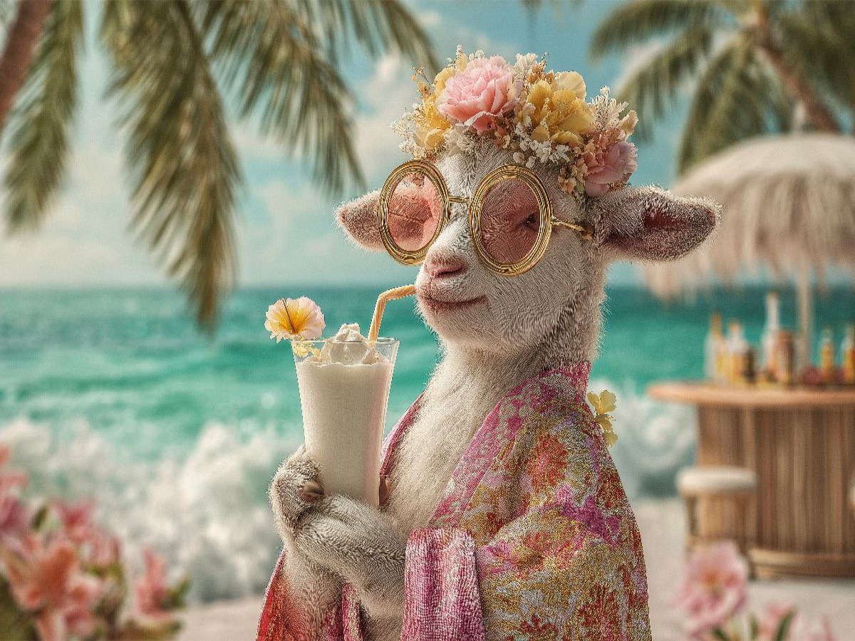 Selfie-Time mit Milchshake