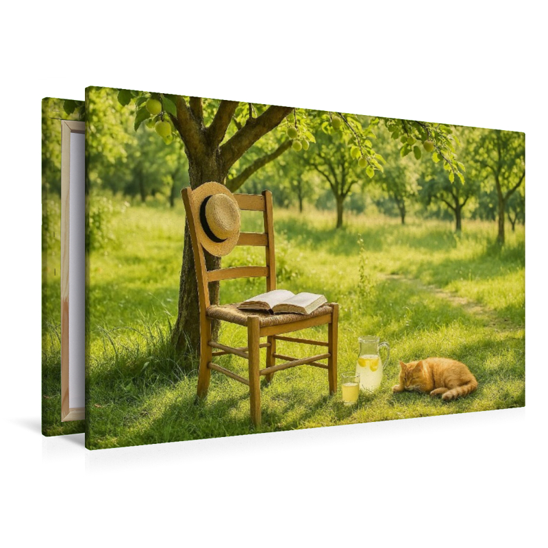 Lesepause im Sommerlicht