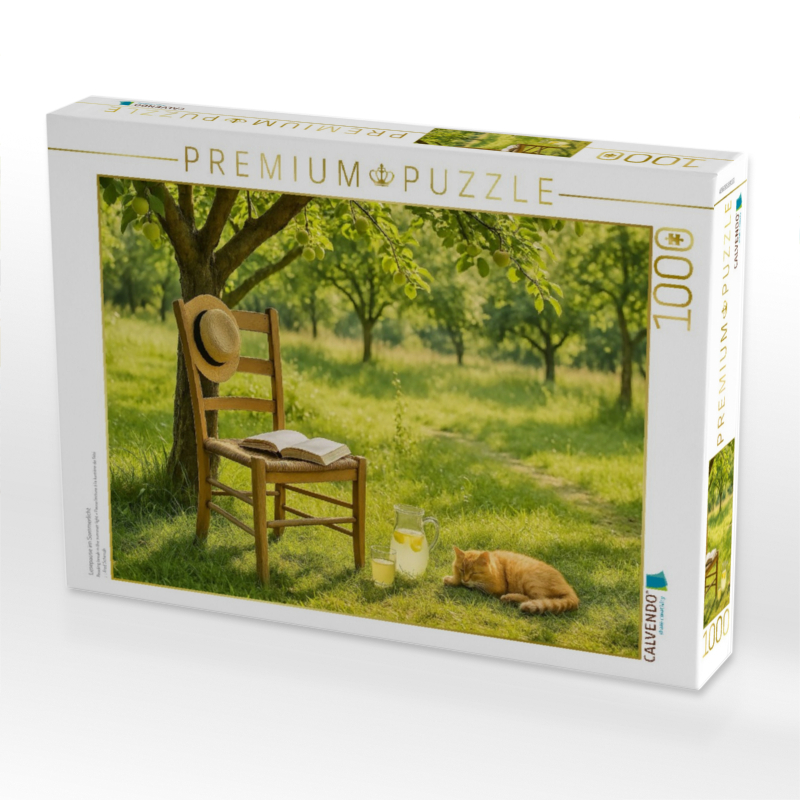 Lesepause im Sommerlicht
