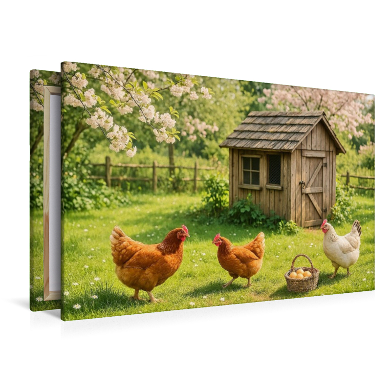 Zwischen Blüten und Hühnerfedern