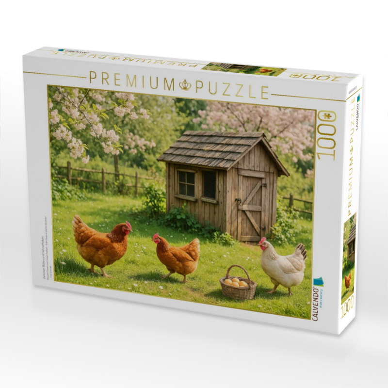 Zwischen Blüten und Hühnerfedern