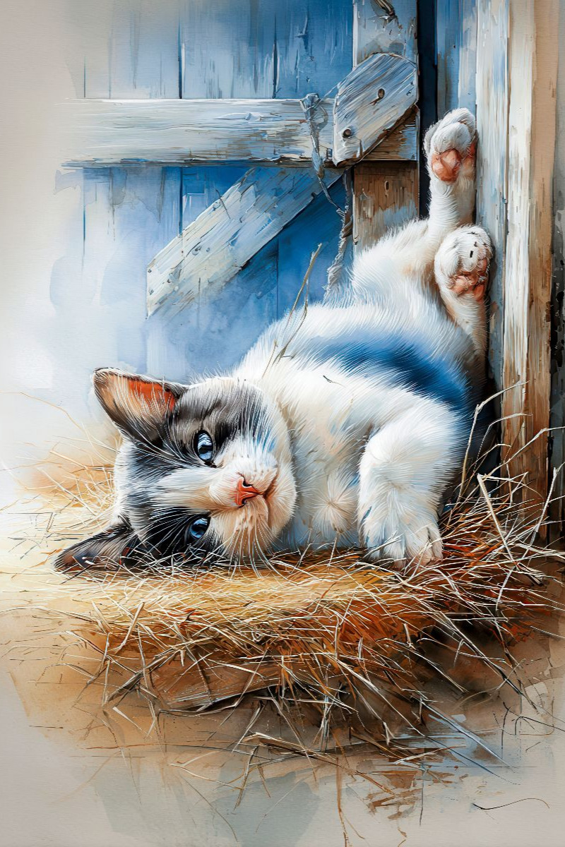Wenn die Katze ruht ...