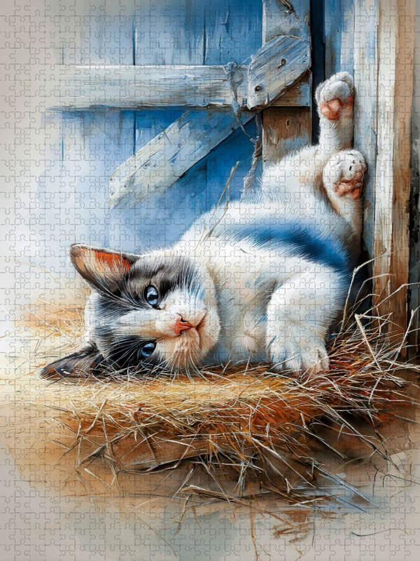 Wenn die Katze ruht ...
