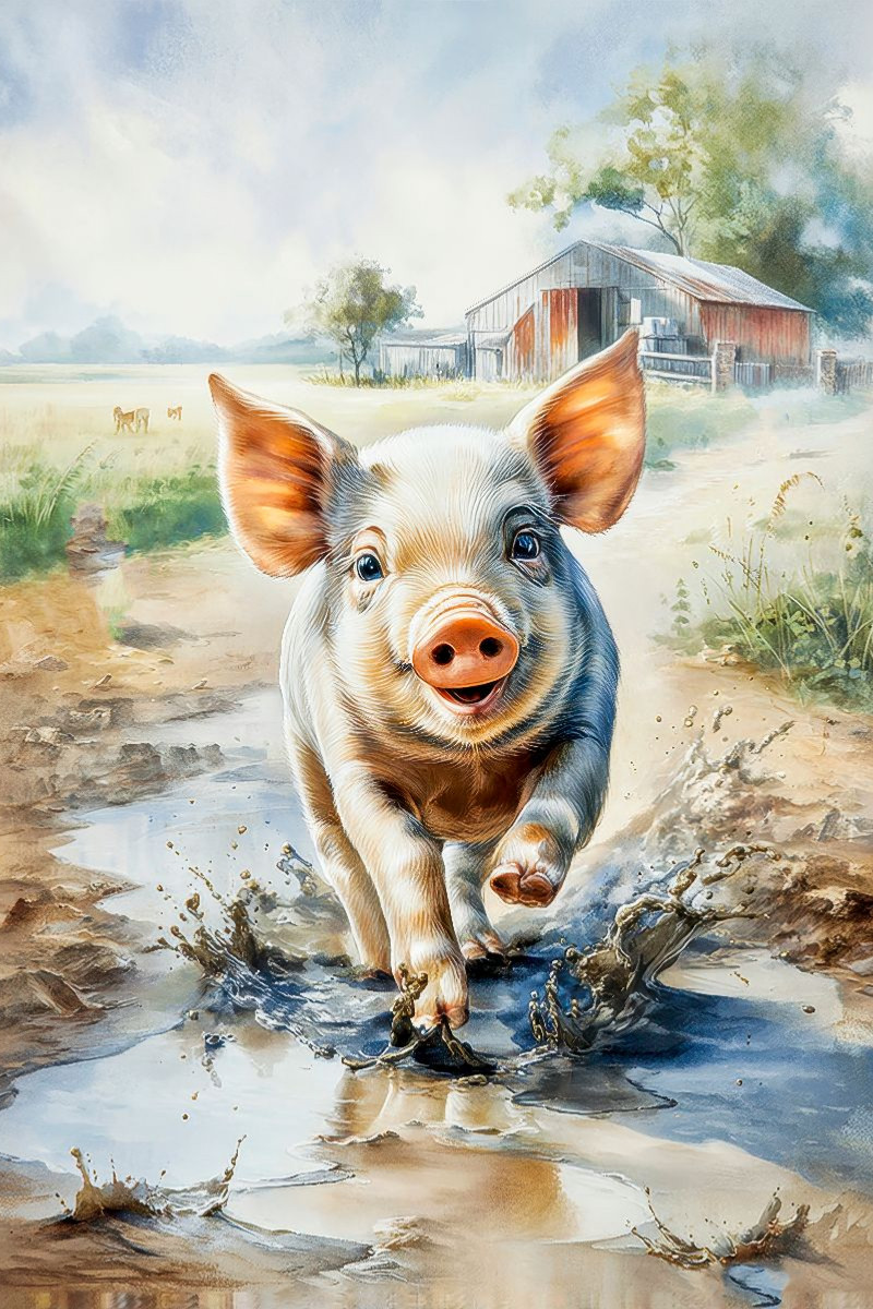 Welch ein Schweineglück