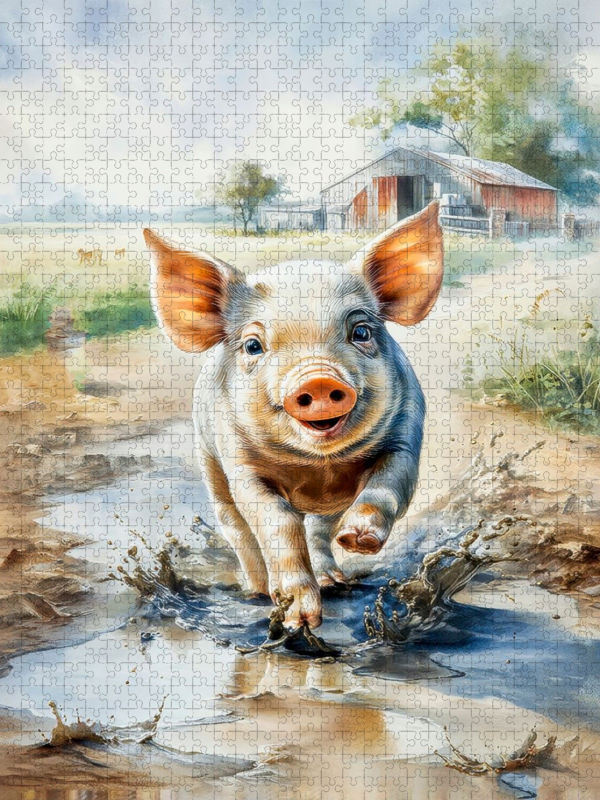 Welch ein Schweineglück