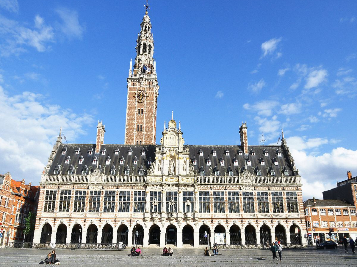 Universitätsbibliothek in Löwen (Leuven), Belgien