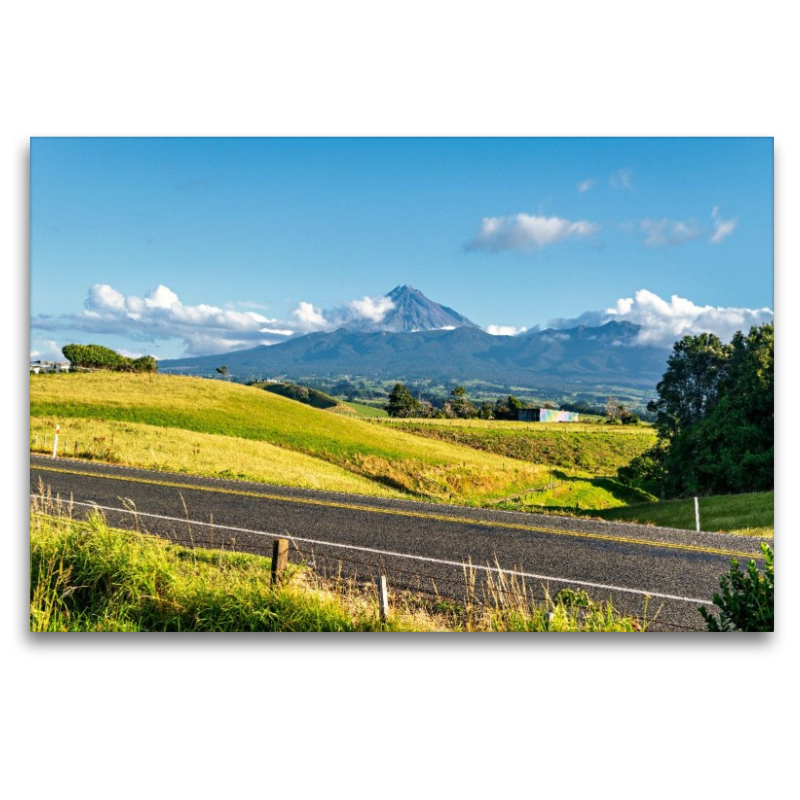 Der Mount Taranaki in Neuseeland