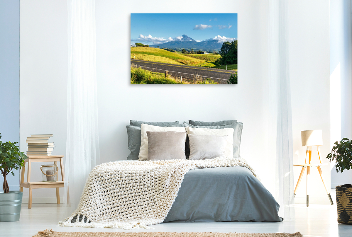 Der Mount Taranaki in Neuseeland