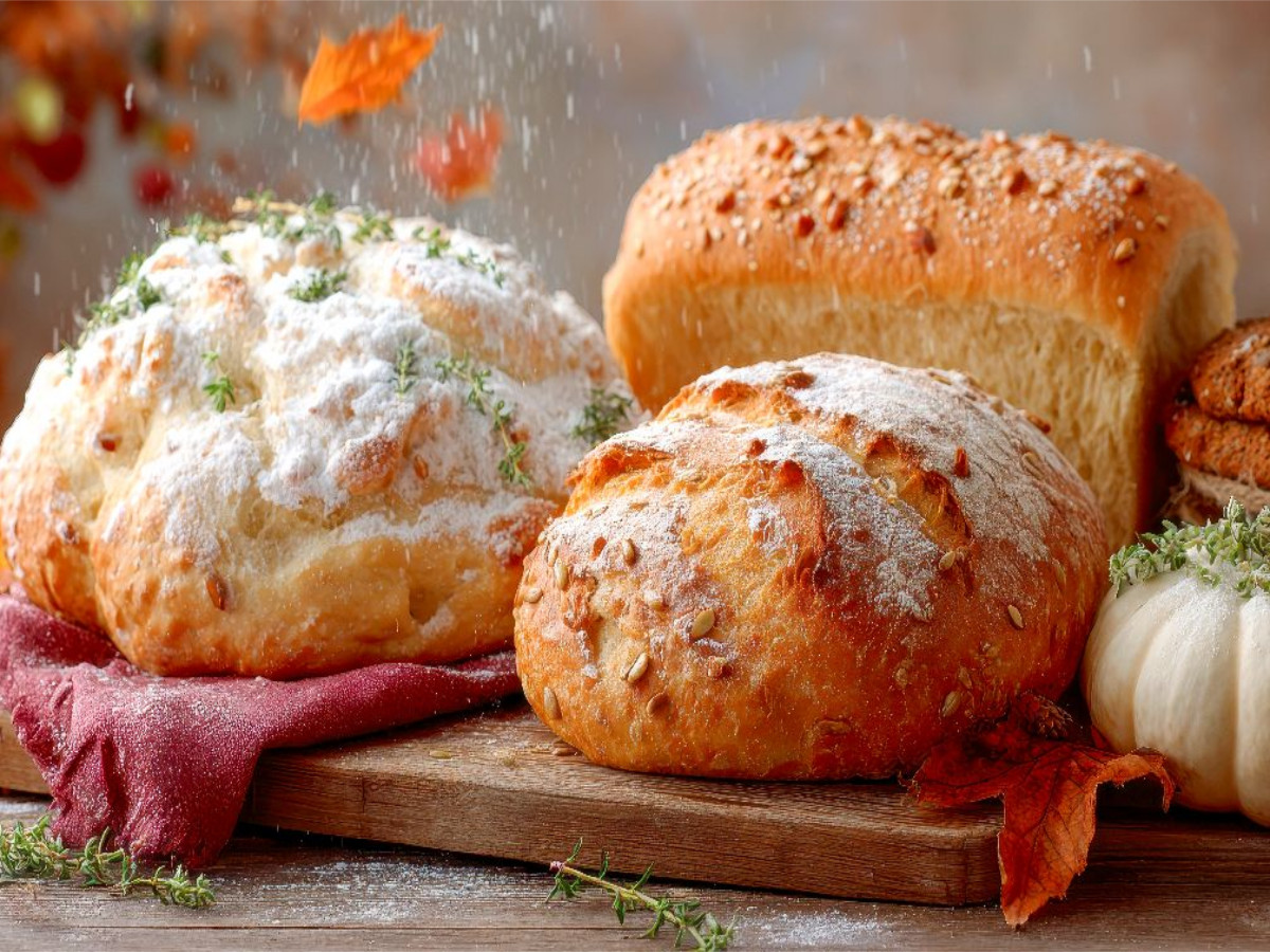 Im Herbst lockt das Kürbis- und das Roggenbrot