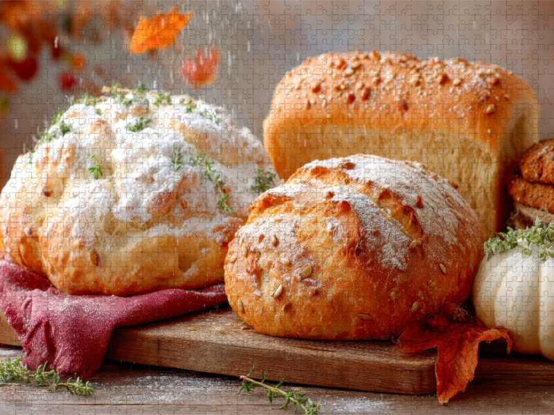 Im Herbst lockt das Kürbis- und das Roggenbrot