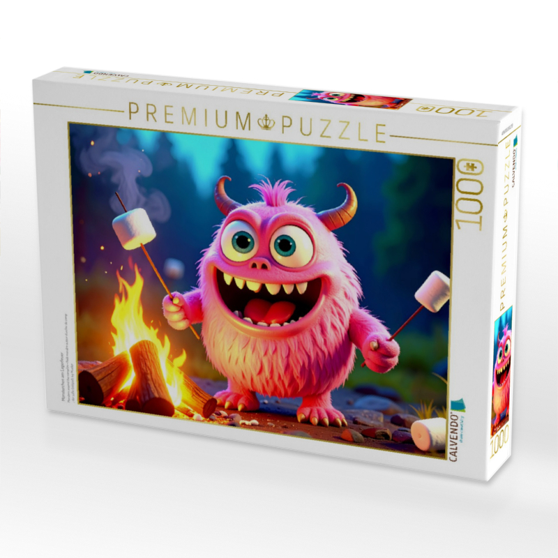 Monsterchen am Lagerfeuer