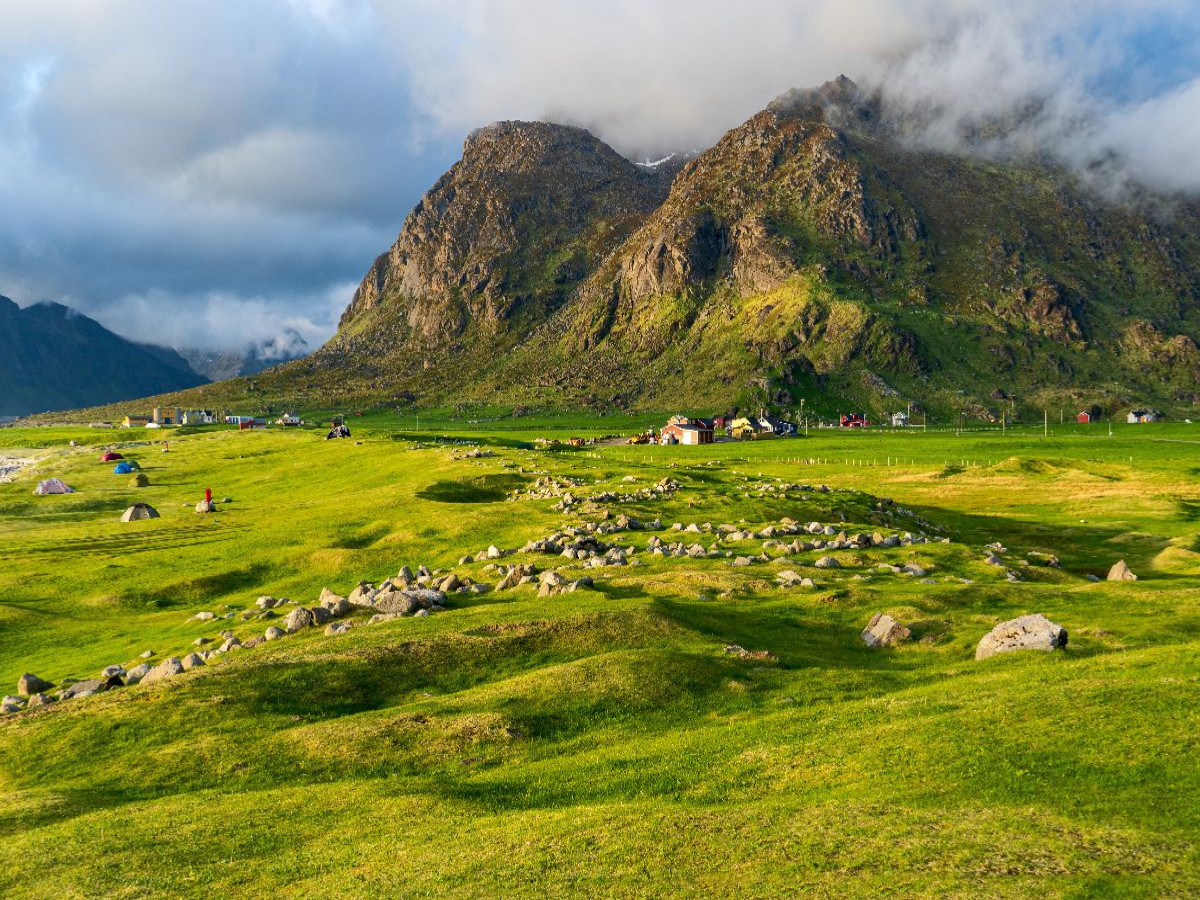 Am Strand von Uttakleiv, Lofoten