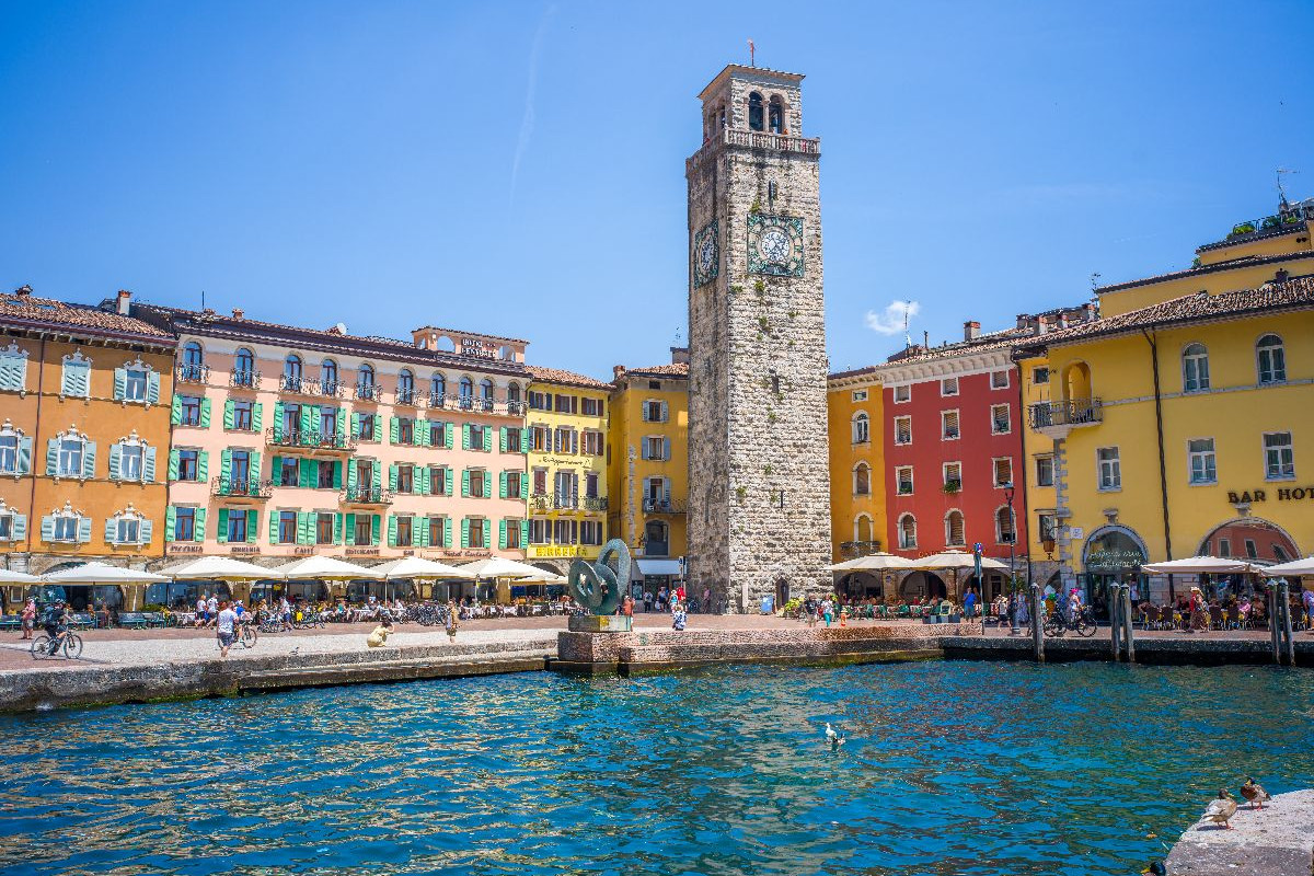 Die Altstadt von Riva del Garda.