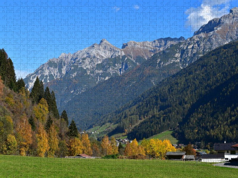Herbst im Stubaital bei Milders