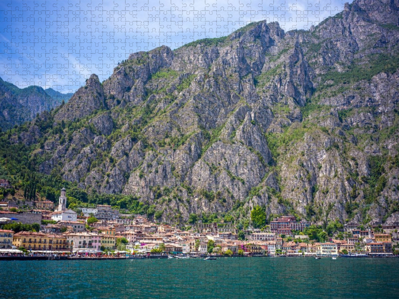 Blick auf Limone sul Garda