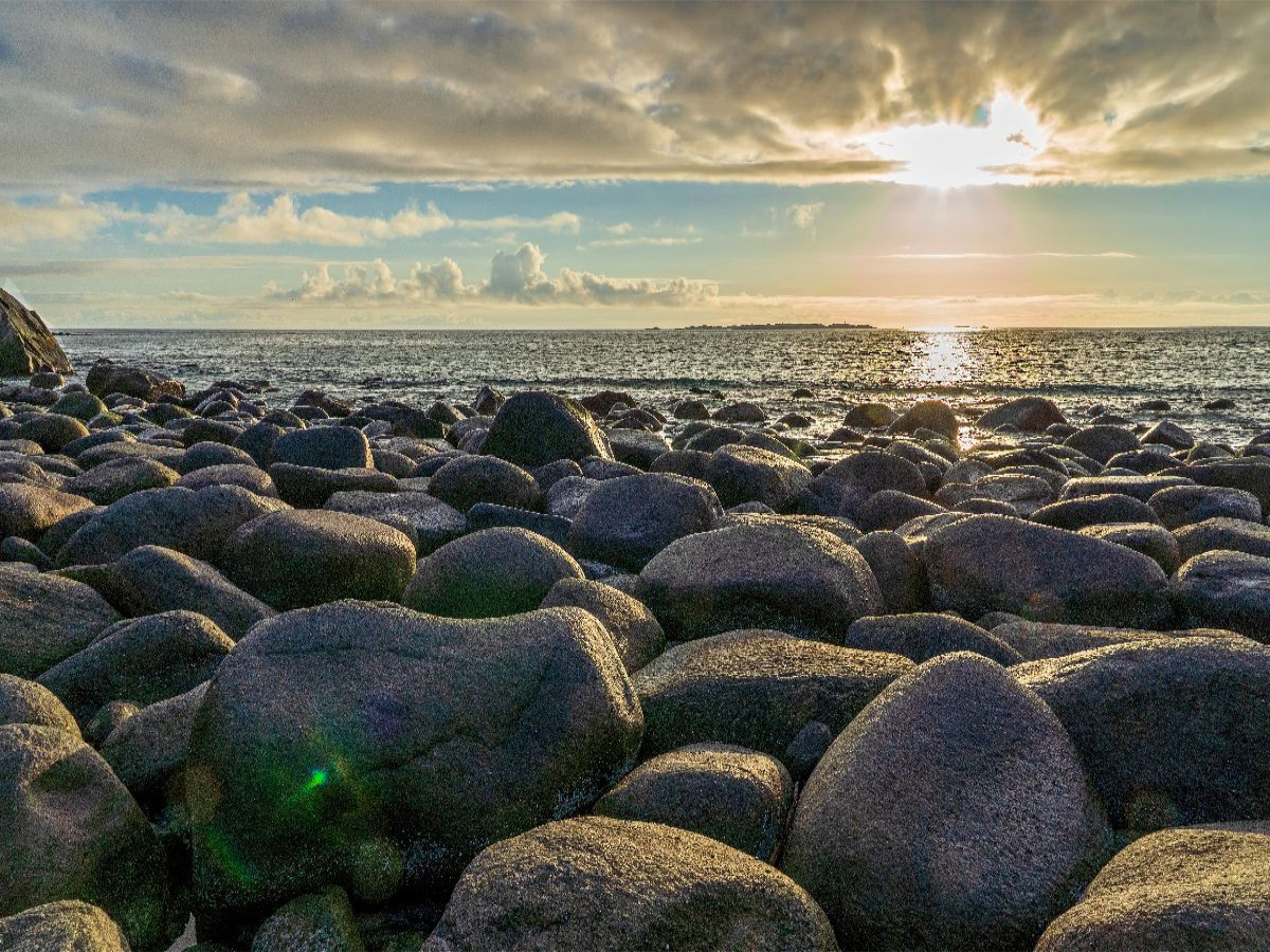 Uttakleiv Strand am Abend, Lofoten