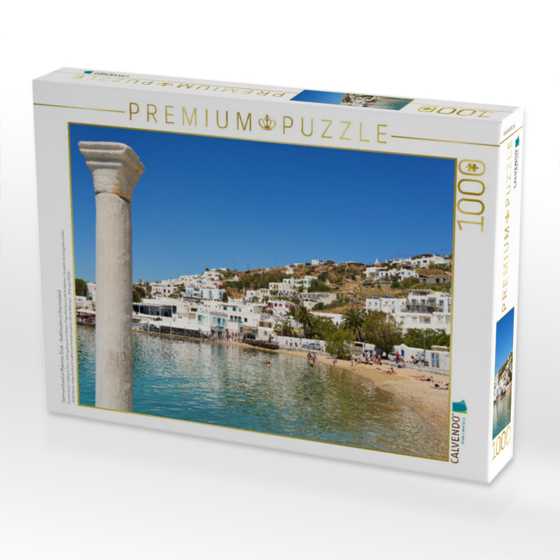 Sommerstrand in Mykonos-Stadt - Badefreuden in Griechenland