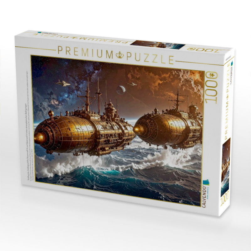 Testflug der Zwillingsschiffe Steamcraft IV und Steamcraft V unter atmosphärischen Bedingungen