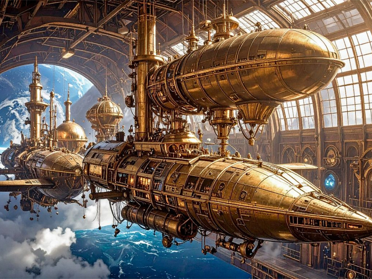 Umsteigestation für Planeten-Shuttleschiffe