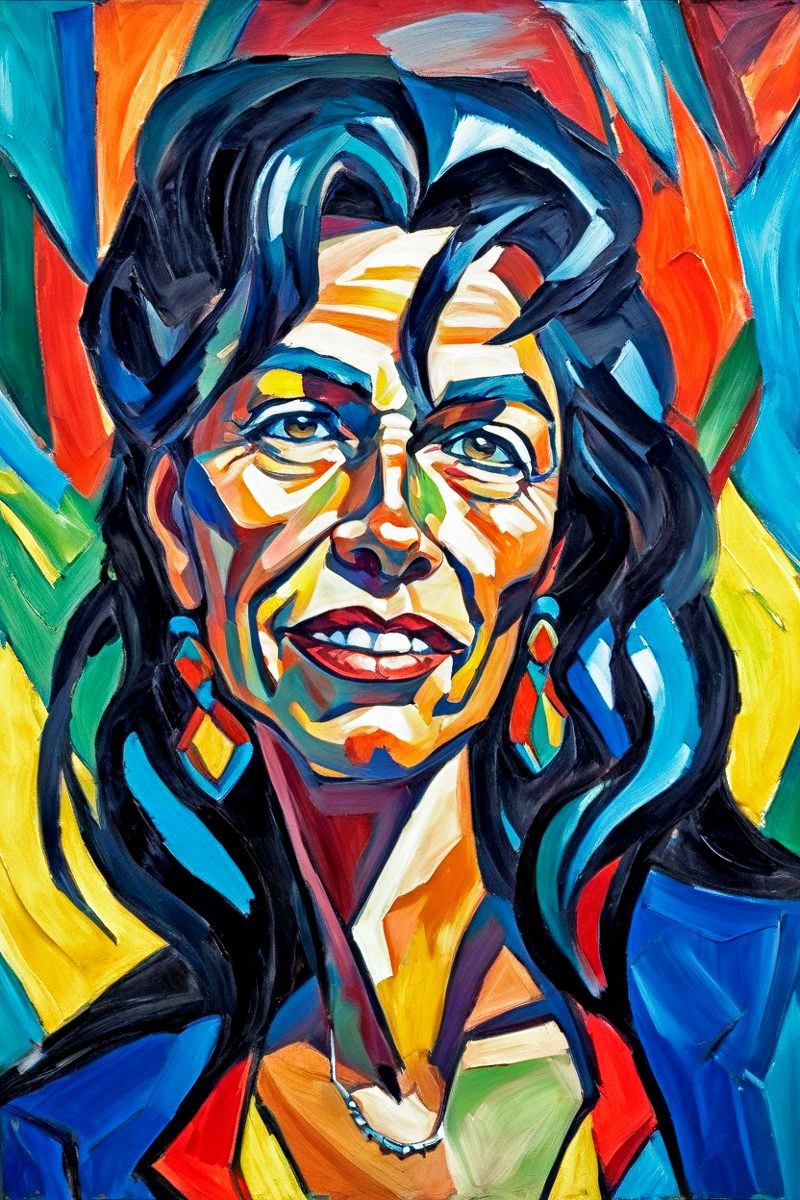 Sonja im Stil von Ernst Ludwig Kirchner