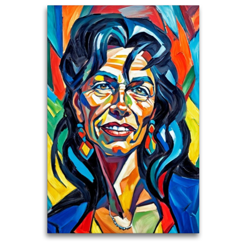 Sonja im Stil von Ernst Ludwig Kirchner