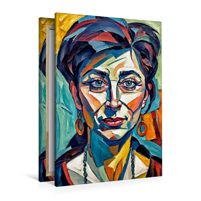 Jabina im Stil von Ernst Ludwig Kirchner