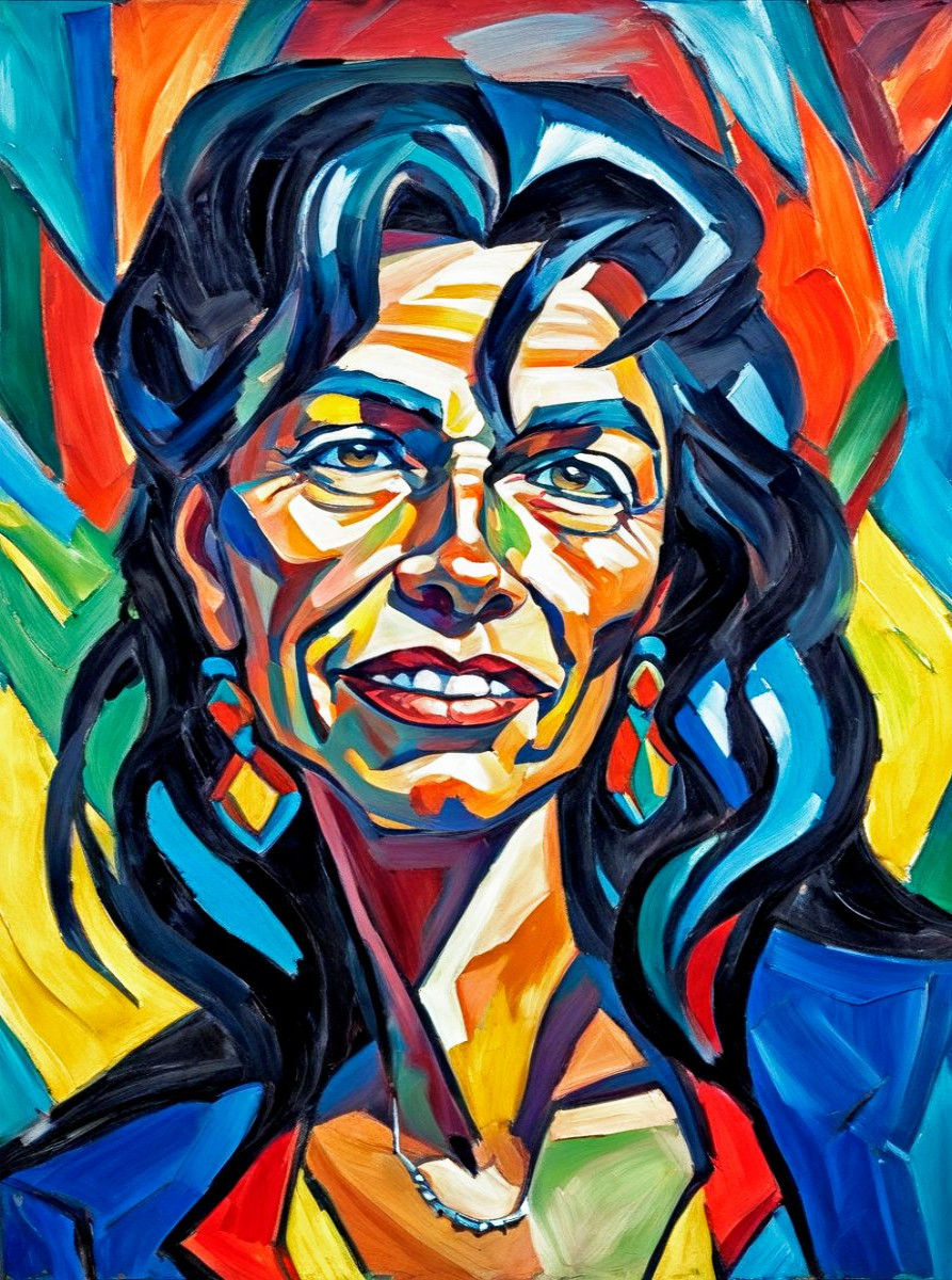 Sonja im Stil von Ernst Ludwig Kirchner
