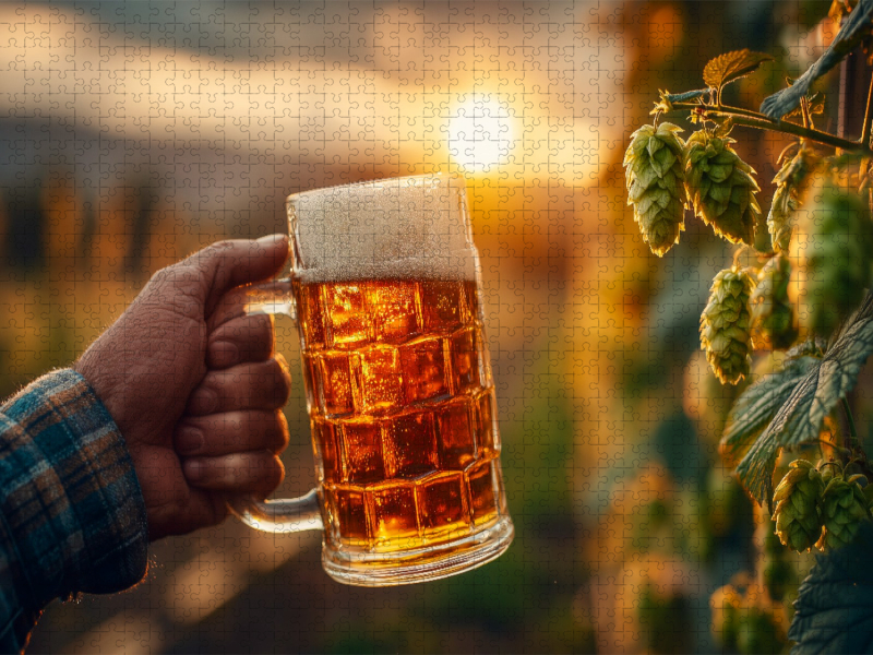 Ein Motiv aus dem Kalender Bier im Blut - Maß für Maß durchs Männerjahr