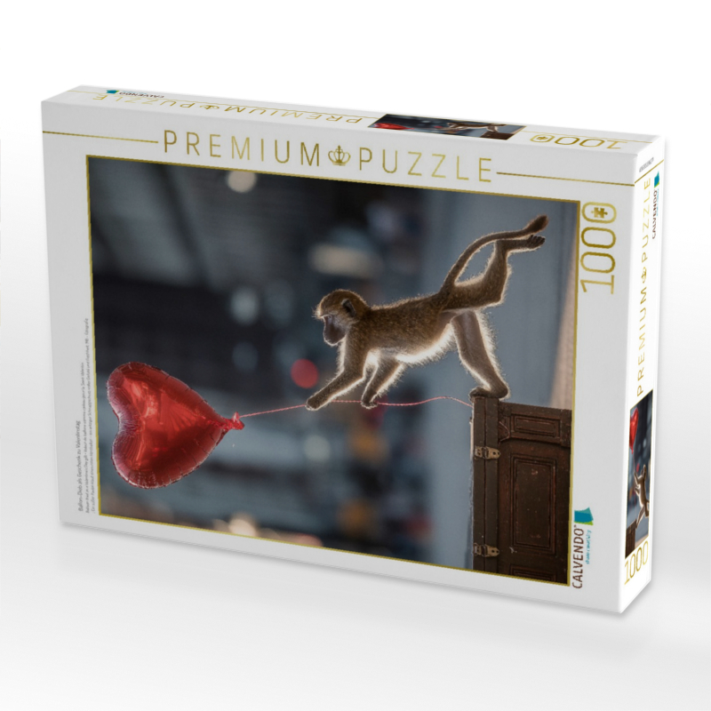 Ballon-Dieb als Geschenk zu Valentinstag