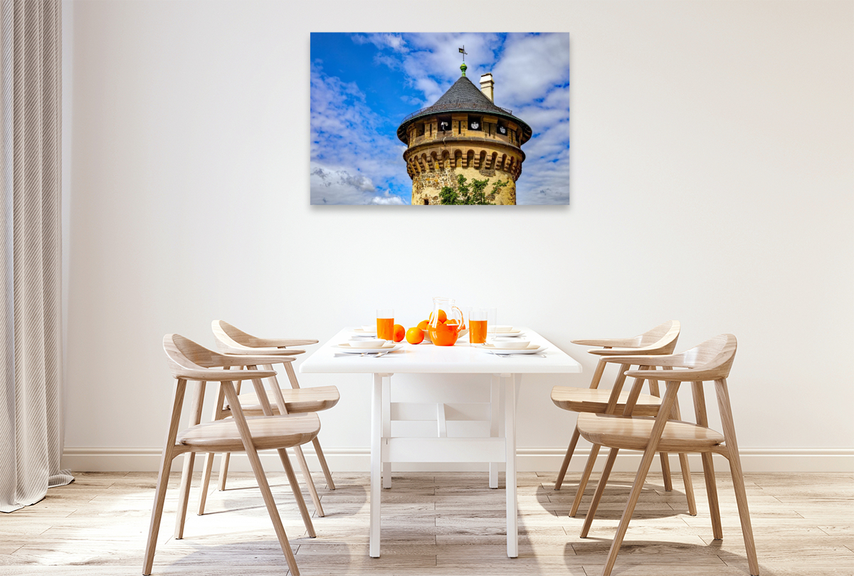 Der Wachturm an der Schlossterasse