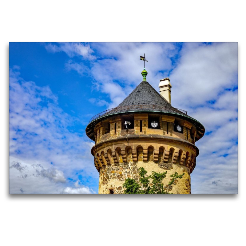 Der Wachturm an der Schlossterasse
