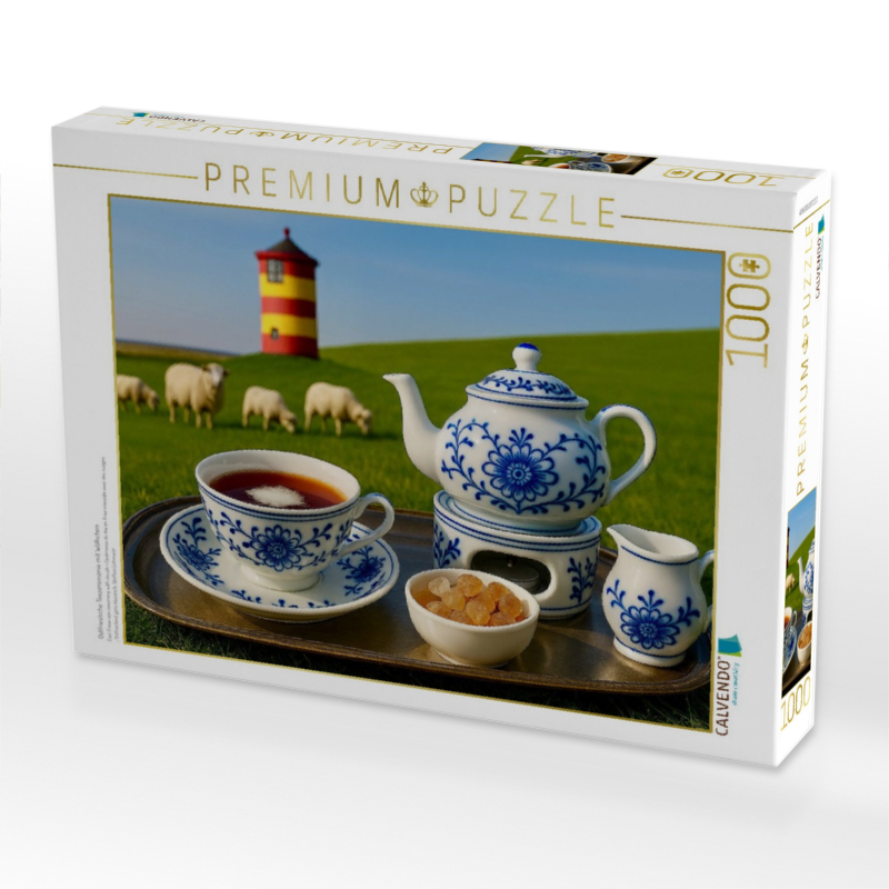 Ostfriesische Teezeremonie mit Wölkchen