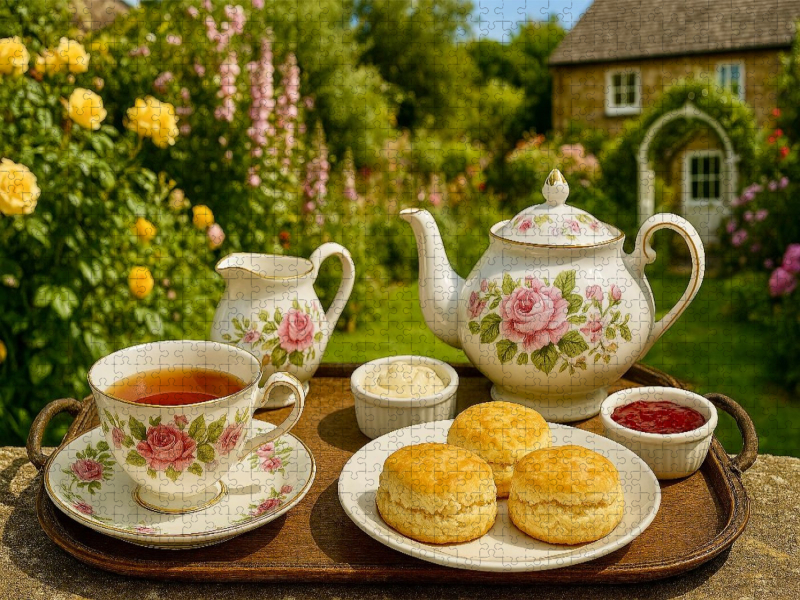 Cream Tea in Cornwall