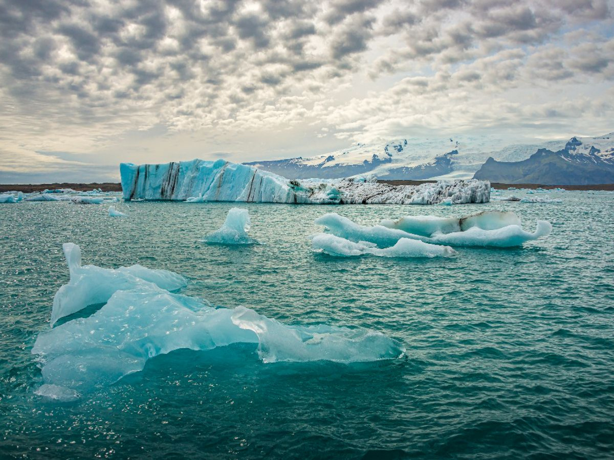 Island, Gletscherlagune Jökulsárlón